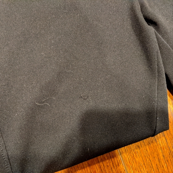 Express black trouser leggings with zip flare size 2 - Picture 2 of 6